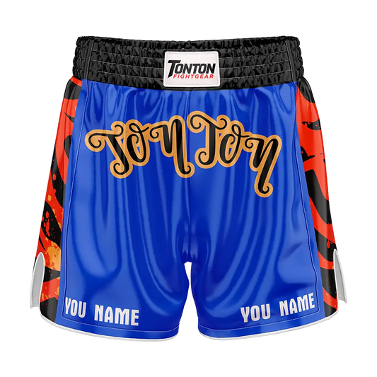 Custom Blue Muay Thai Shorts