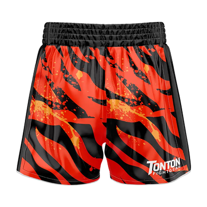 Custom Lava Muay Thai Shorts