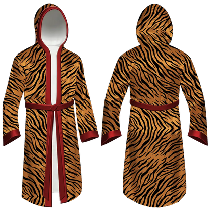 Custom Tiger Stripe Fight Robe