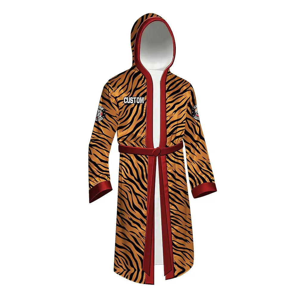 Custom Tiger Stripe Fight Robe