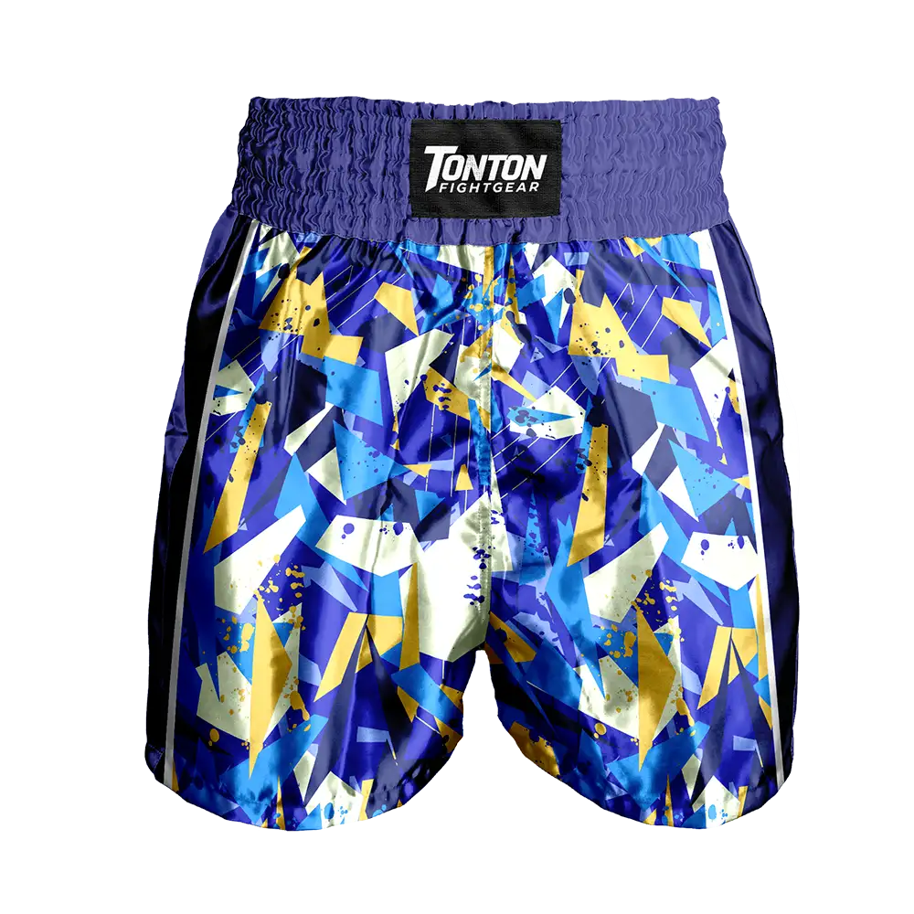 Custom Sapphire Fight Shorts