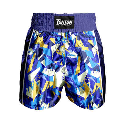 Custom Sapphire Fight Shorts
