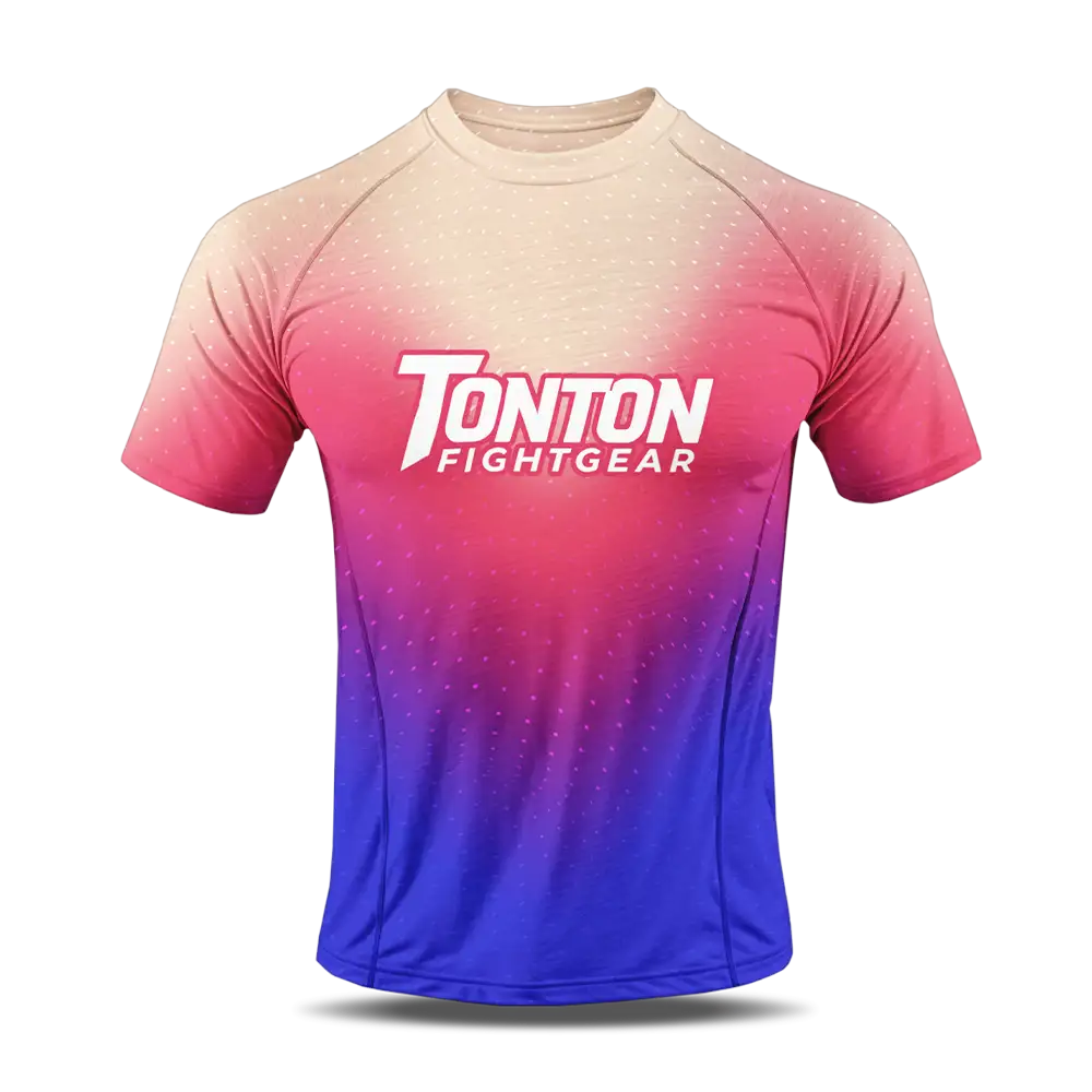 Custom Neon Jiu Jitsu Short Sleeve Rashguard
