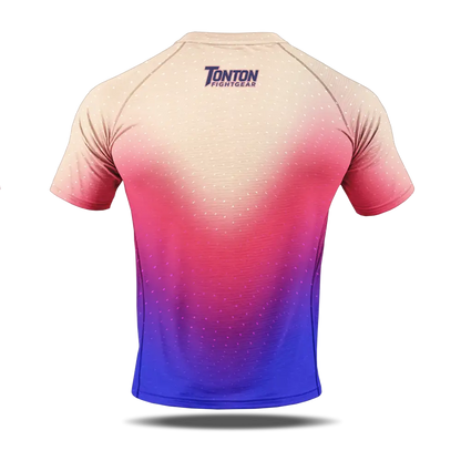 Custom Neon Jiu Jitsu Short Sleeve Rashguard