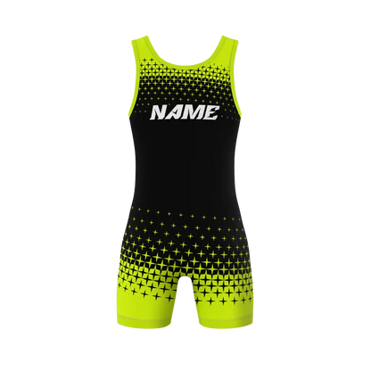 Custom Stars Sublimated Wrestling Singlet